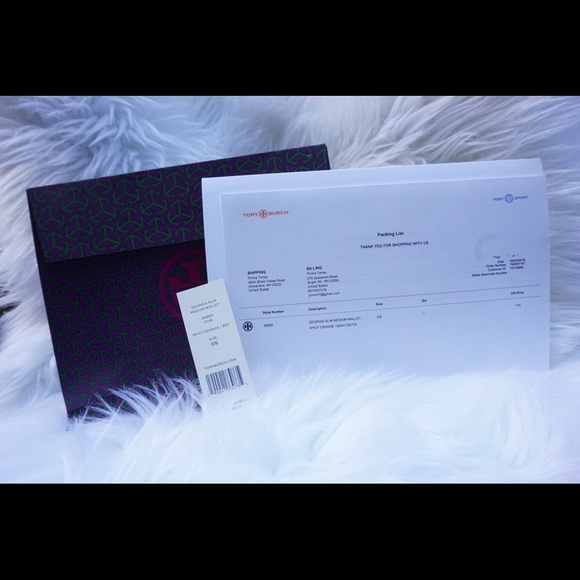 ❌SOLD❌Tory Burch Georgia medium slim wallet - Picture 8 of 8